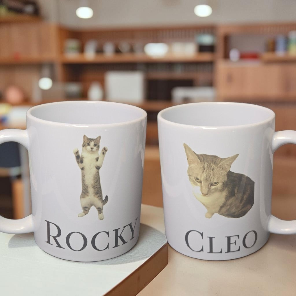 Personalised photo mug