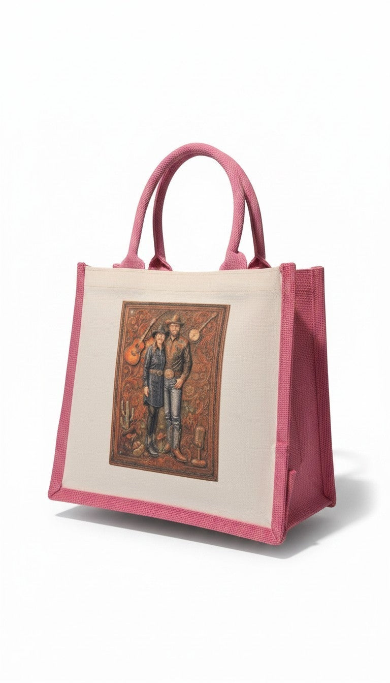 Canvas coloured tote bags