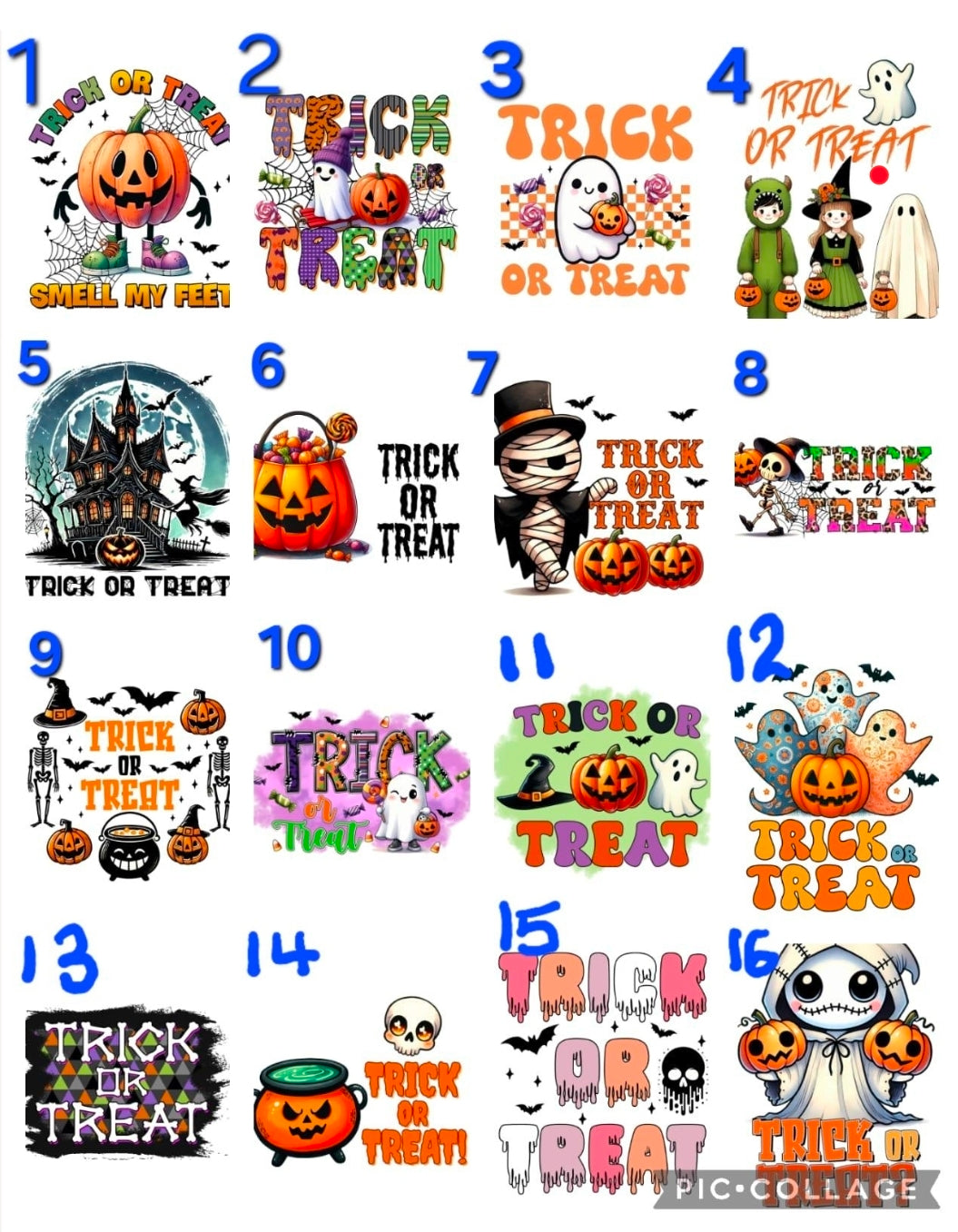 Trick or treat bag