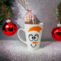 Personalised hot chocolate mug set