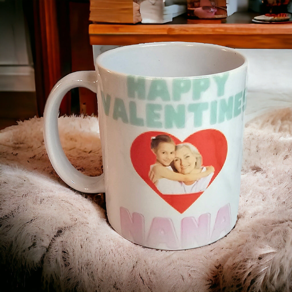 Personalised photo mug