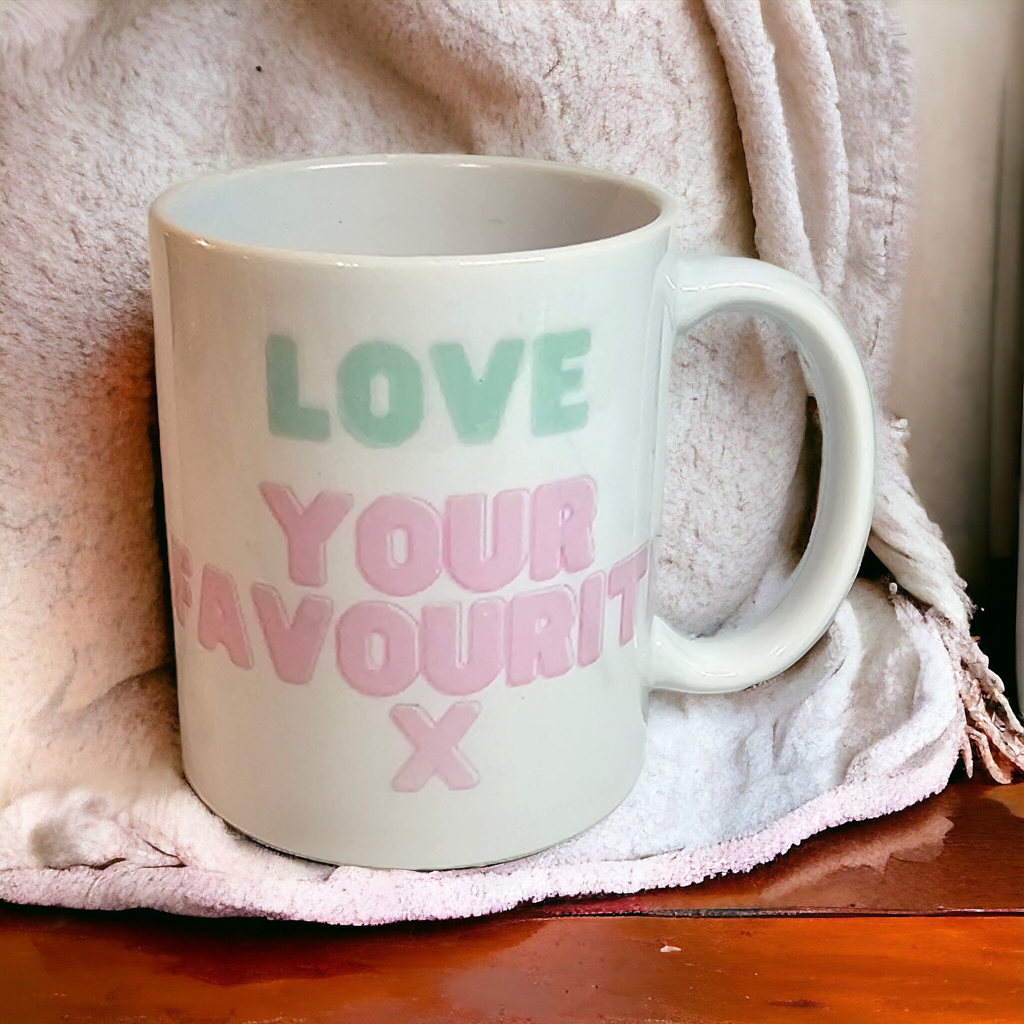 Personalised photo mug