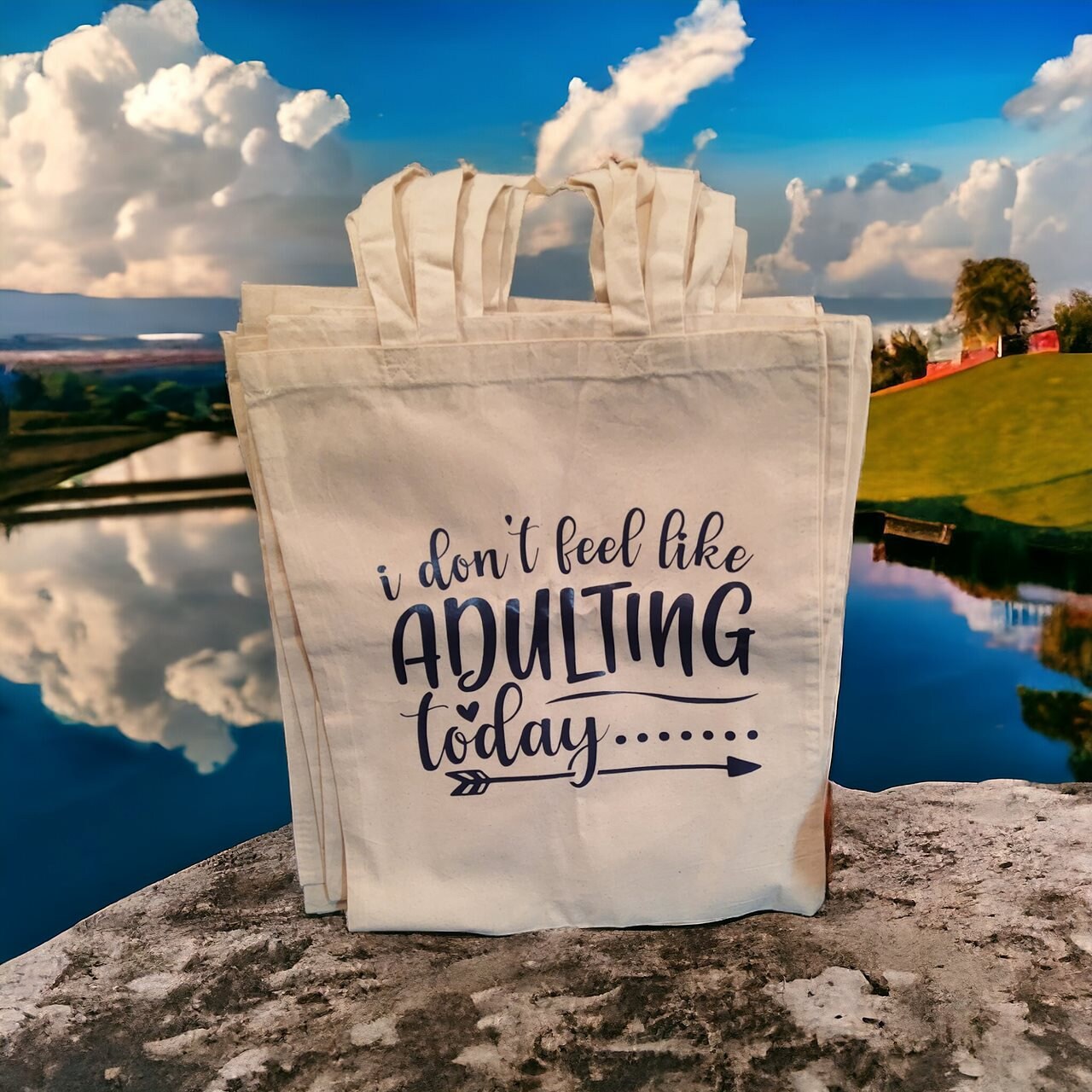 Cotton tote/shopping bags