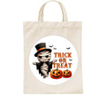 Trick or Treat reusable mini tote bag