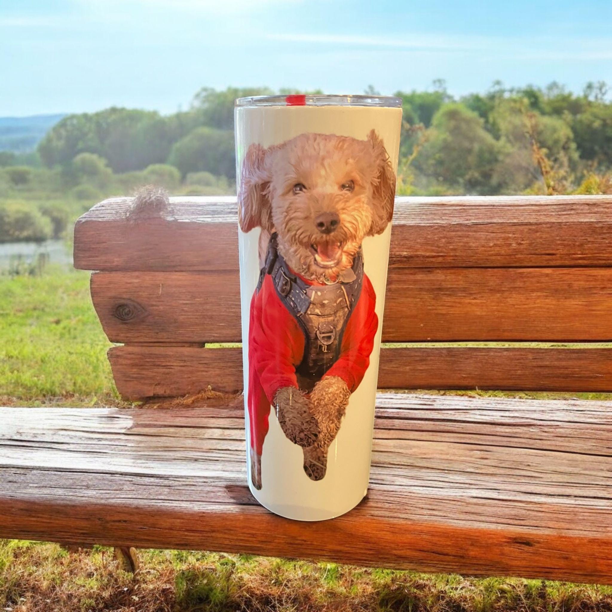 Personalised photo, 30oz insulated tumbler
