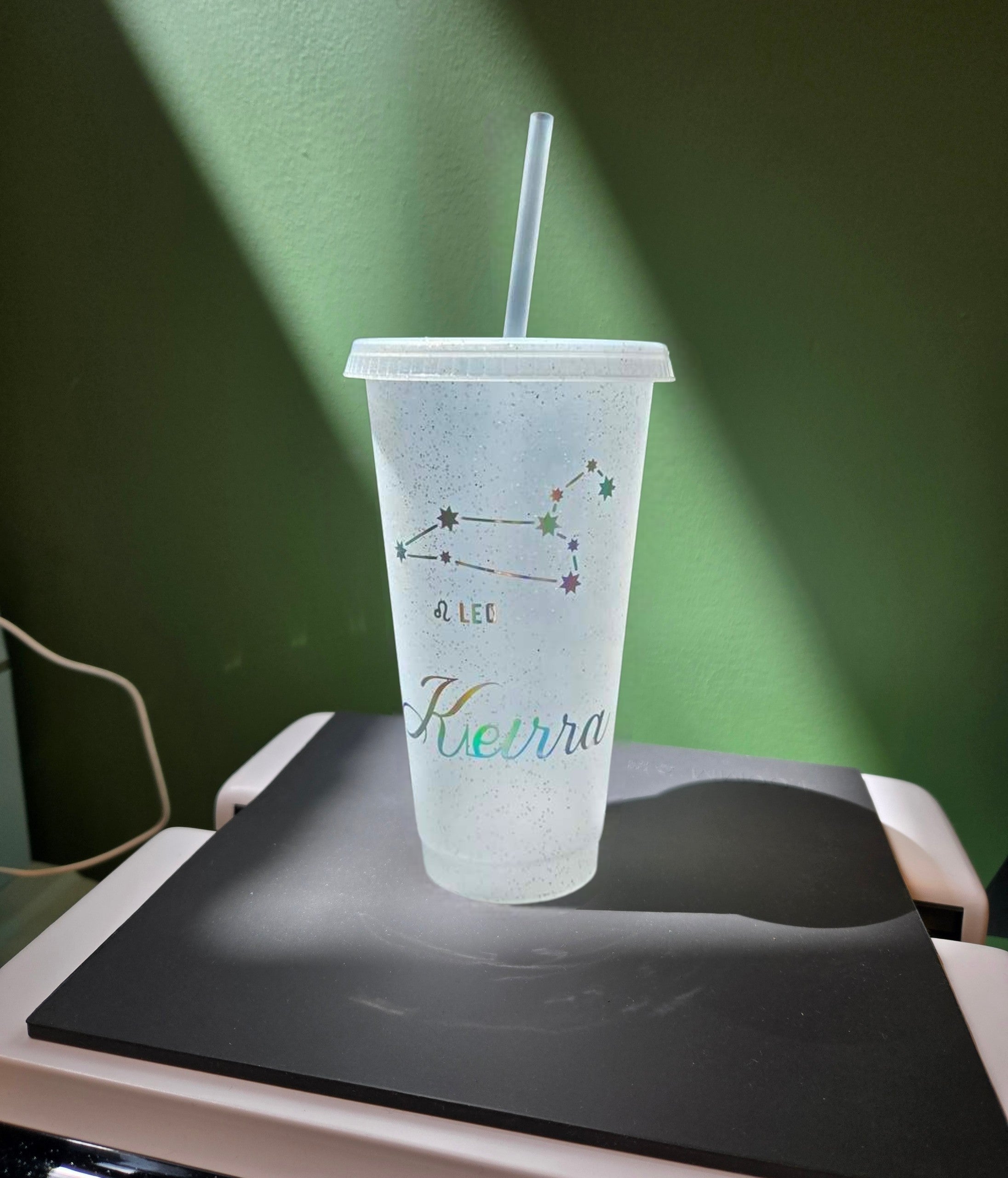 Glitter cold cups