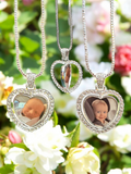 2 sided heart necklace