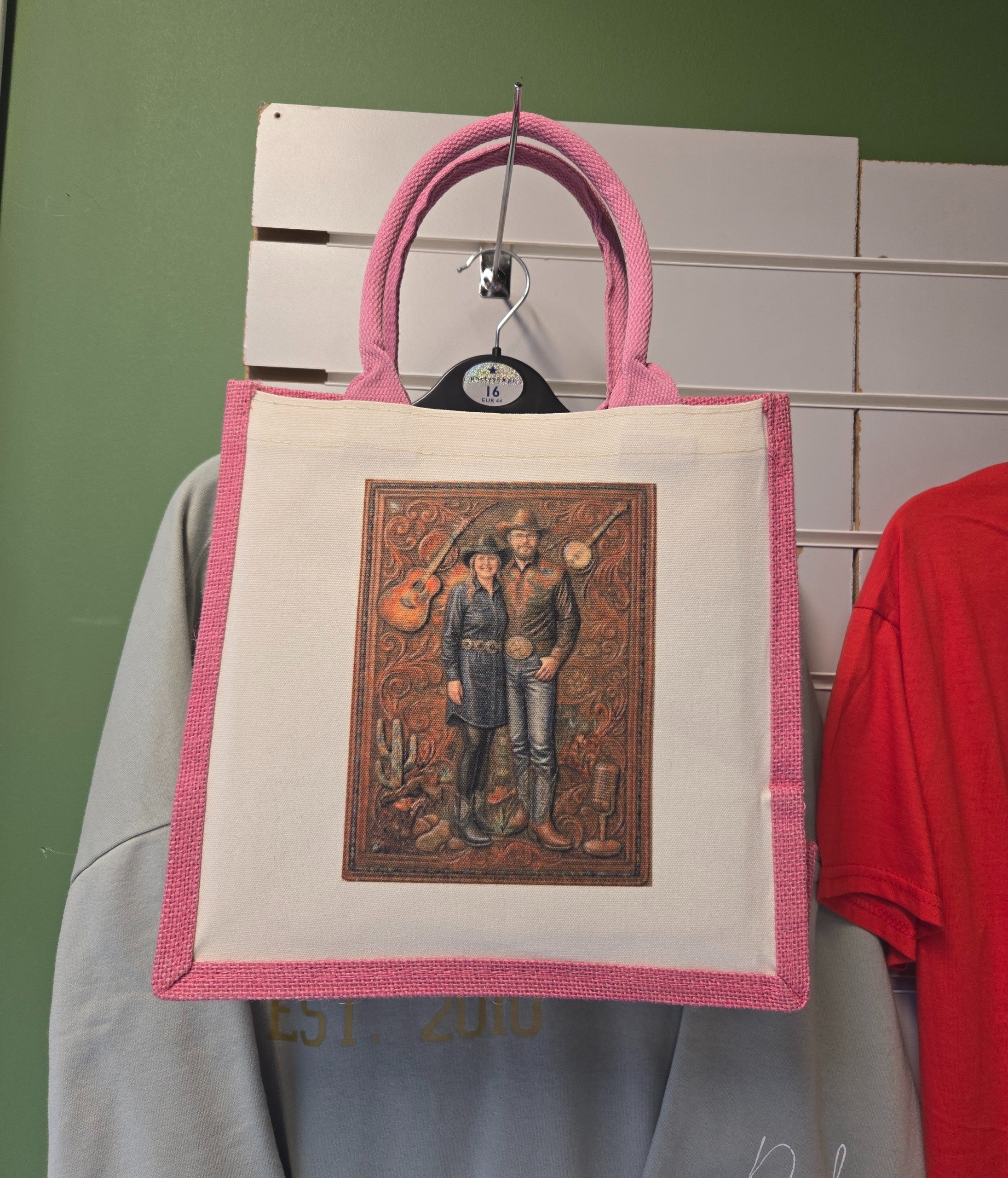 Canvas coloured tote bags