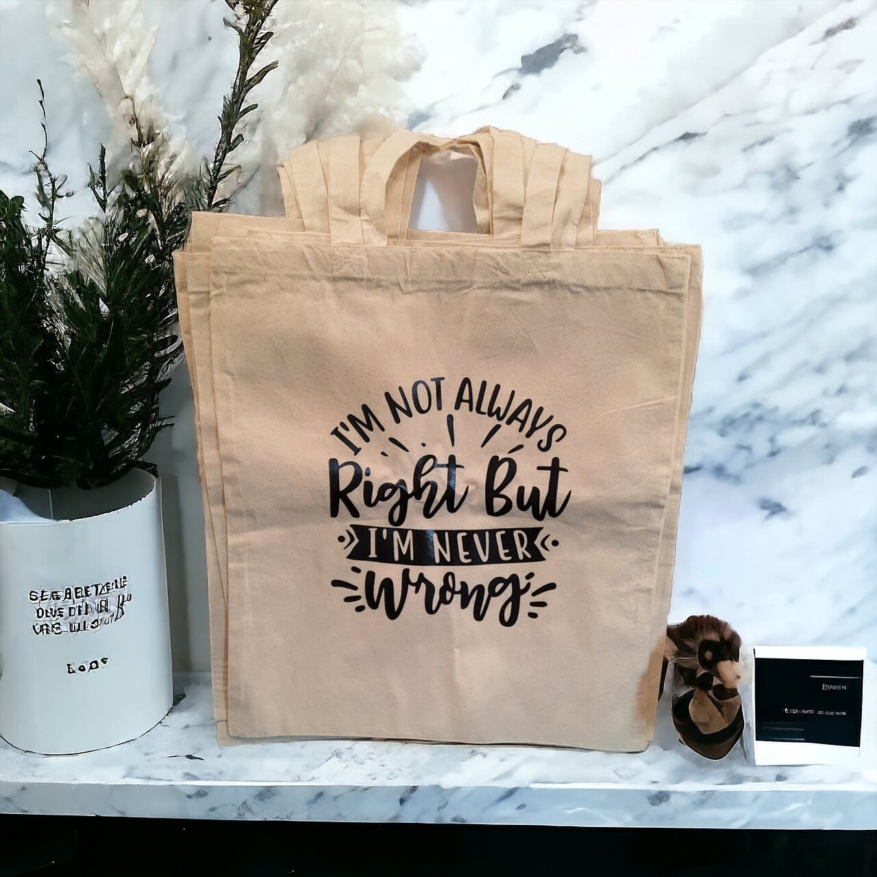 Cotton tote/shopping bags