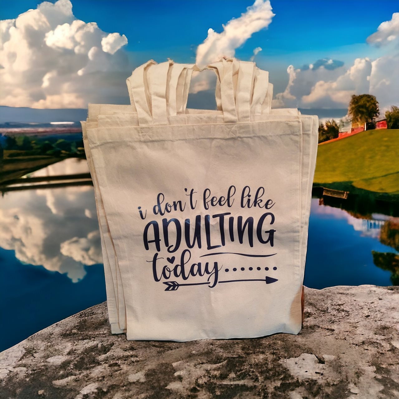 Cotton tote/shopping bags