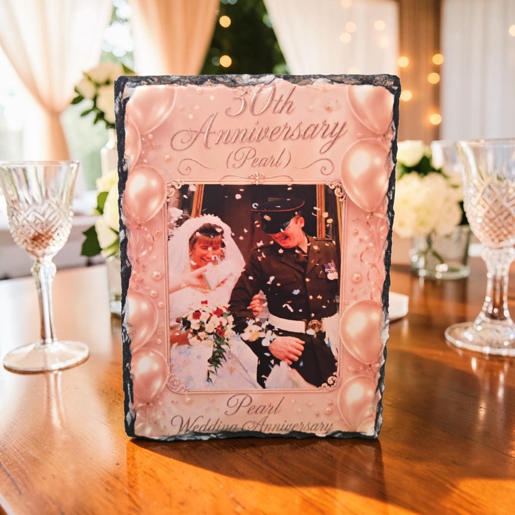 Personalised photo slate