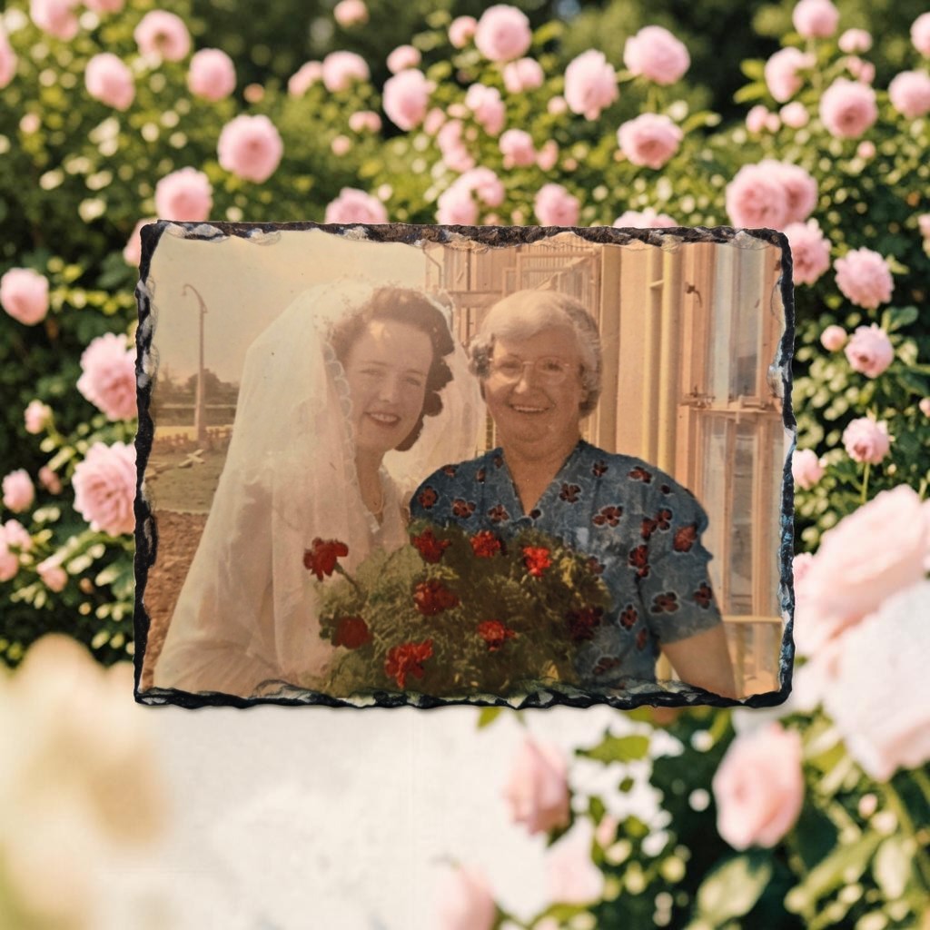 Personalised photo slate