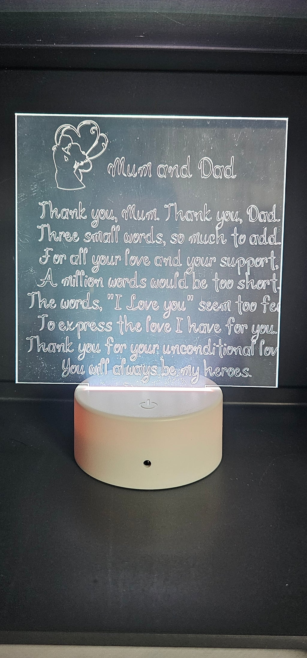 Light-up Plaque