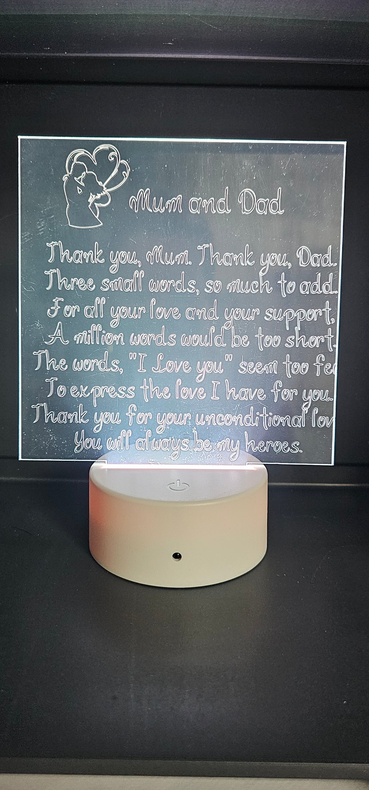 Light-up Plaque